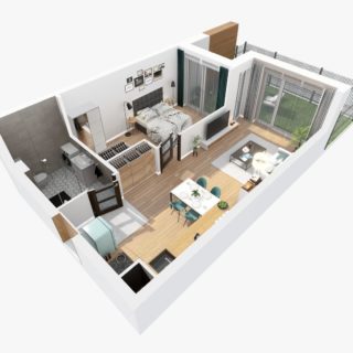 Blok: A2 Piętro: Parter Mieszkanie: 5